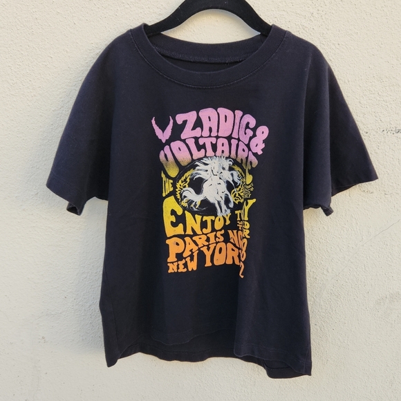 ZADIG & VOLTAIRE Enjoy Today World Tour Tee - Picture 2 of 7